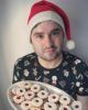 Offre des cookies au Père Noël pour un copain